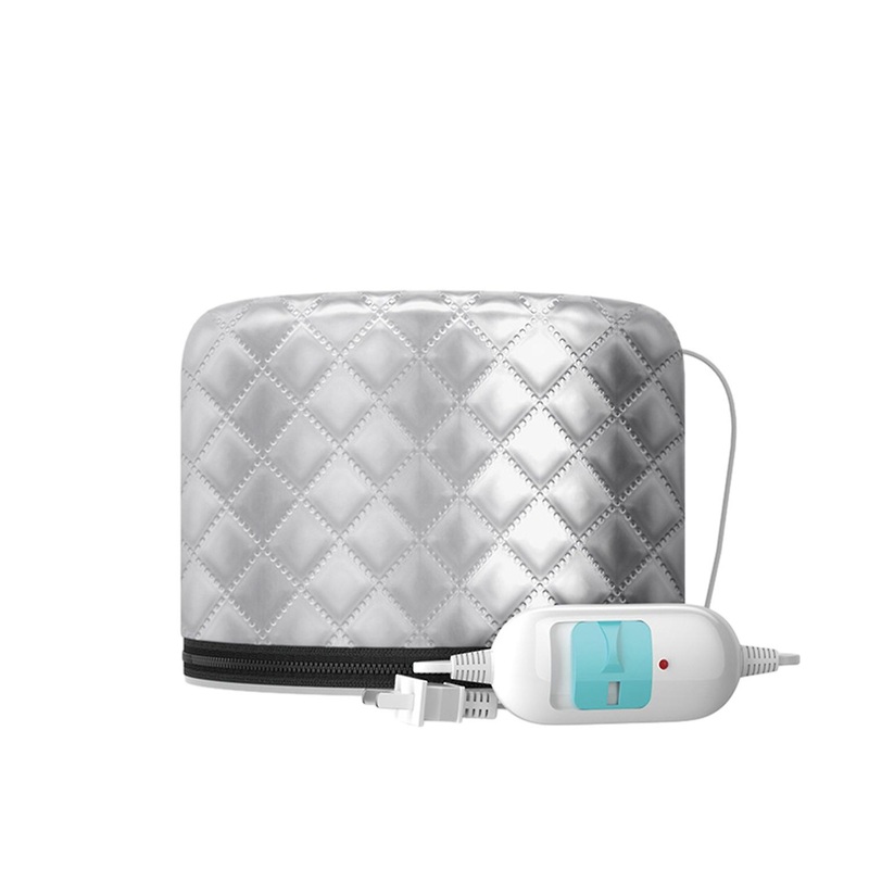 Adjustable Electric Heating Caps for Repairing Hair Damage Dryness & Irritability Soft Textile Cloth