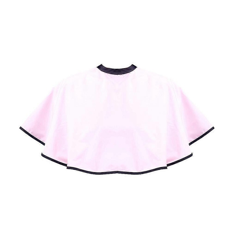Salon Cape, Lightweight Satin Makeup Cape for Women and Men, Comfortable Fabric Beauty Shawl, Adjustable Neck Closure, Washable and Reusable,