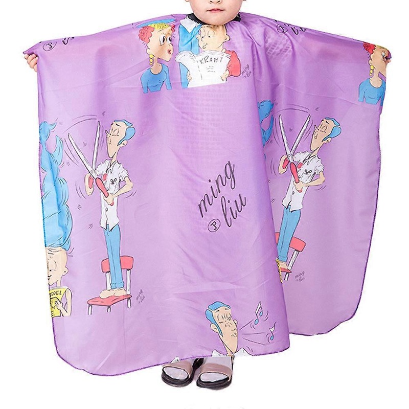 Salon Hair Coloring Cape, Stain Resistant Material Keeps Your Clients’ Clothes Spotless, Large Size Coverage Prevents Mess