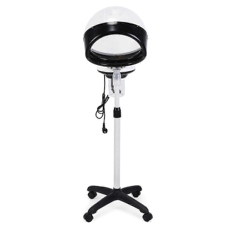 Salon Spa Hair Steamer Rolling Stand Hooded Hair Coloring Perming Conditioning Steamer