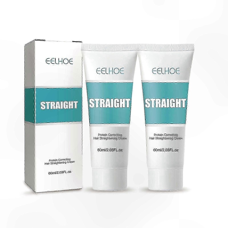 Smoothing Hair Straightening Cream Duo with Protein, for Silky and Glossy Results
