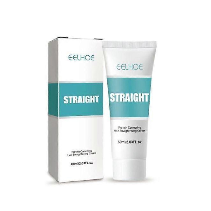 Straight Hair Cream Protein Correcting Straightening Hair Cream Smooth Hair 60ml