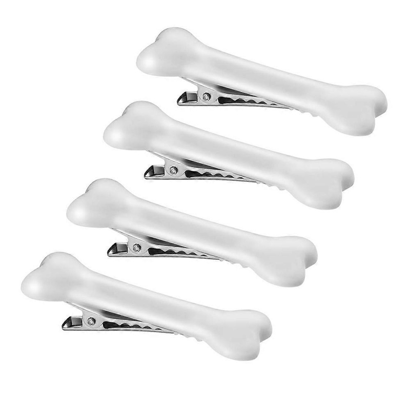 Stylish Bone-Shaped Hair Accessories, Cosplay Costume Decorative Skull Skeleton HairPins, Premium Plastic Hair Clips for Women & Girls, Strong Grip