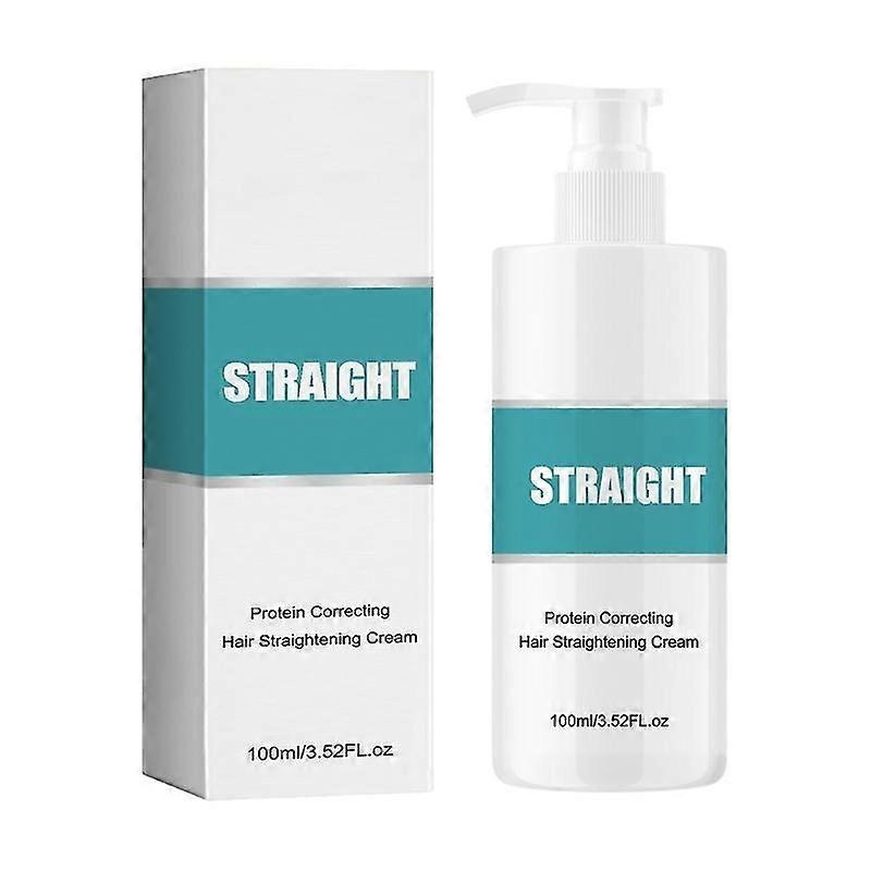 2025 Hair Straightener Cream Silk Gloss Straightening Protein Correcting Hair