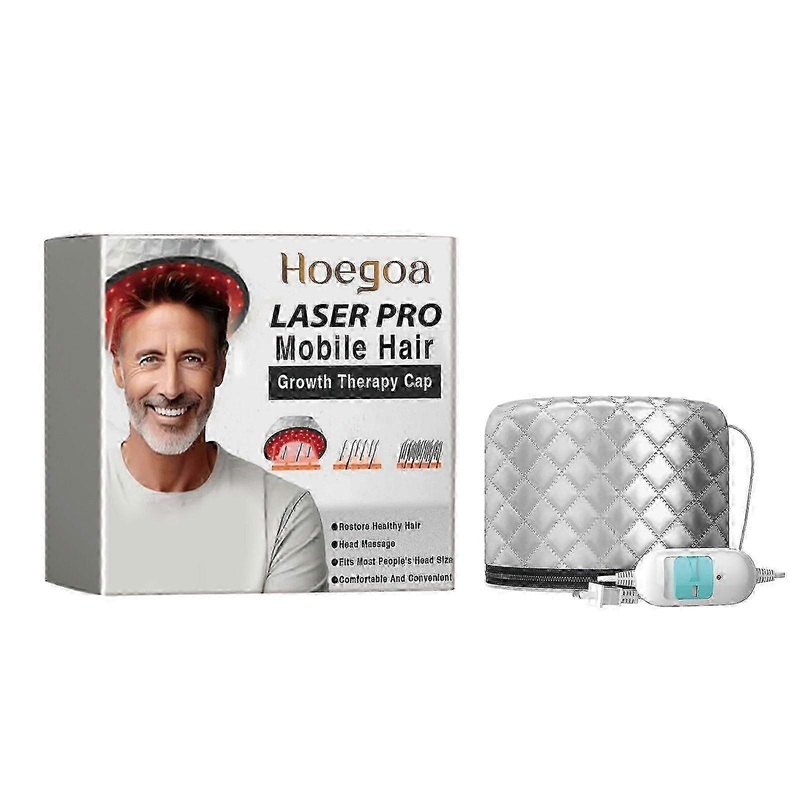 2025 Hoegoa Mobile Hair Care Cap Hair Smoothing Scalp Care Heated Massage Cap