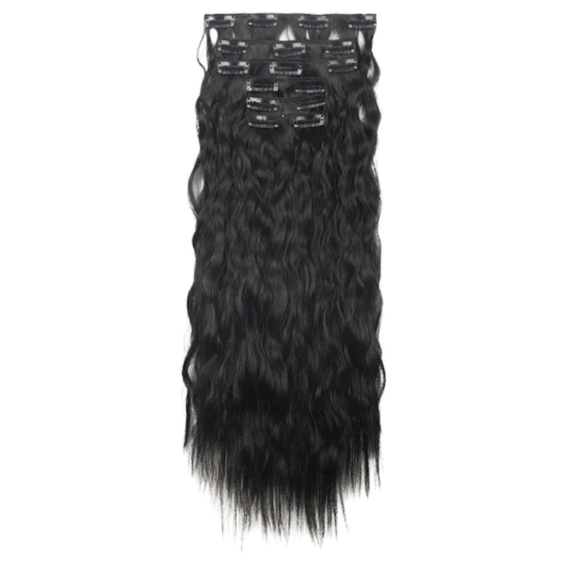 2025 Ladies Wig Natural Look Comfortable Wear Fluffy Traceless Thicken Hairs Realistic Hair Extension Women Long Curly Wig Piece Hair Accessories