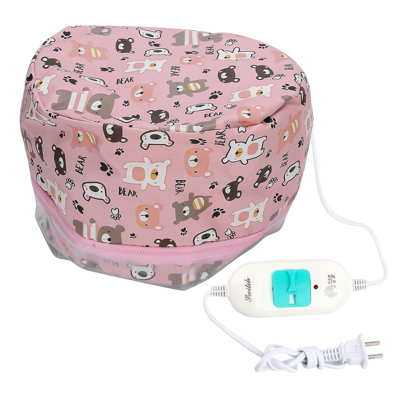 Bonnet chauffant lectrique pour cheveux, traitement thermique, contrle de la temprature  3 vitesses