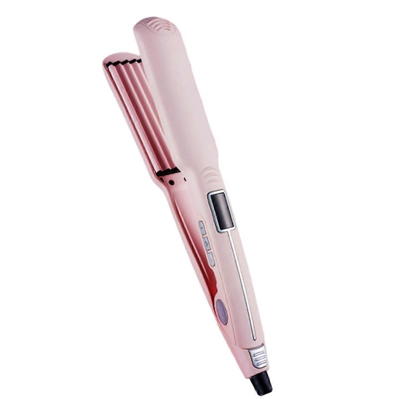 Professional Hair Corrugated Iron for Volumizing Hair, Ceramic Hair Straightener