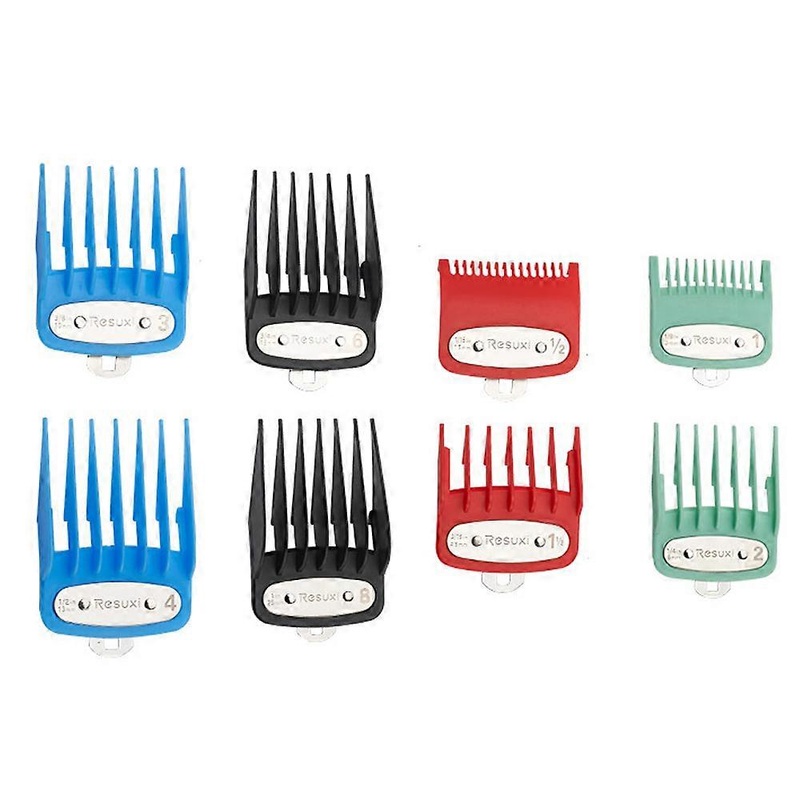 Professional Hair Styling Solution, Color Coded Cutting Guides, High-Quality Nylon Replacement Guards, Custom Guard Organizer for Tidy Workspaces,