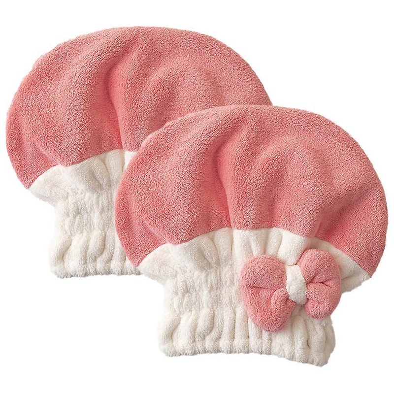 Soft & Comfortable Microfiber Hair Wrap, Fast Drying Elastic Shower Cap For Quick Fixing And Travel