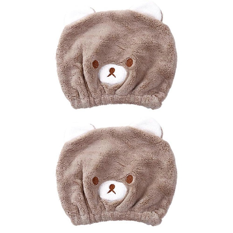 Soft & Gentle Microfiber Wrap, Healthy Hair Lightweight Bouncy Hat For Reducing Damage (2PCS)