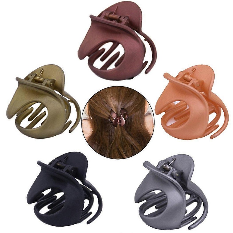 Strong Grip Hair Accessories, Anti-Slip Octopus Clip Design, Fashion Claw Clips for Quick Hairstyles, Non-Slip for Womens Daily Routine (Pack of 5)