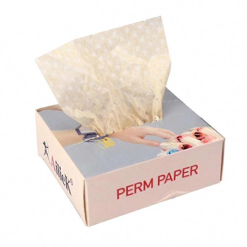200pcs Disposable Hair Perm Papers for Salon Barber Styling Perming Tools