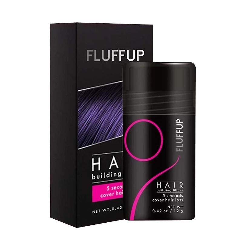 Fluffup Secret Hair Fiber Powder Compatible Any Color Hair 5 Sencods Cover Up Long Lasting Natural