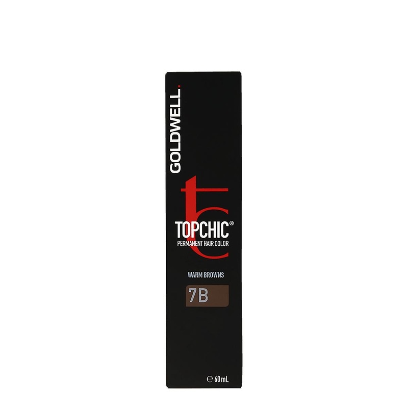 Goldwell Topchic Warm Browns Safari 7B Permanent Hair Color 60ml