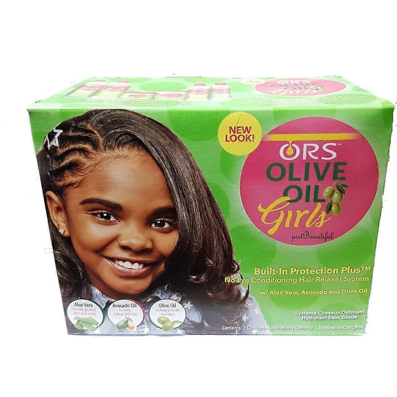 ORS Olive Oil Girls No-Lye Conditioning Hair Relaxer System