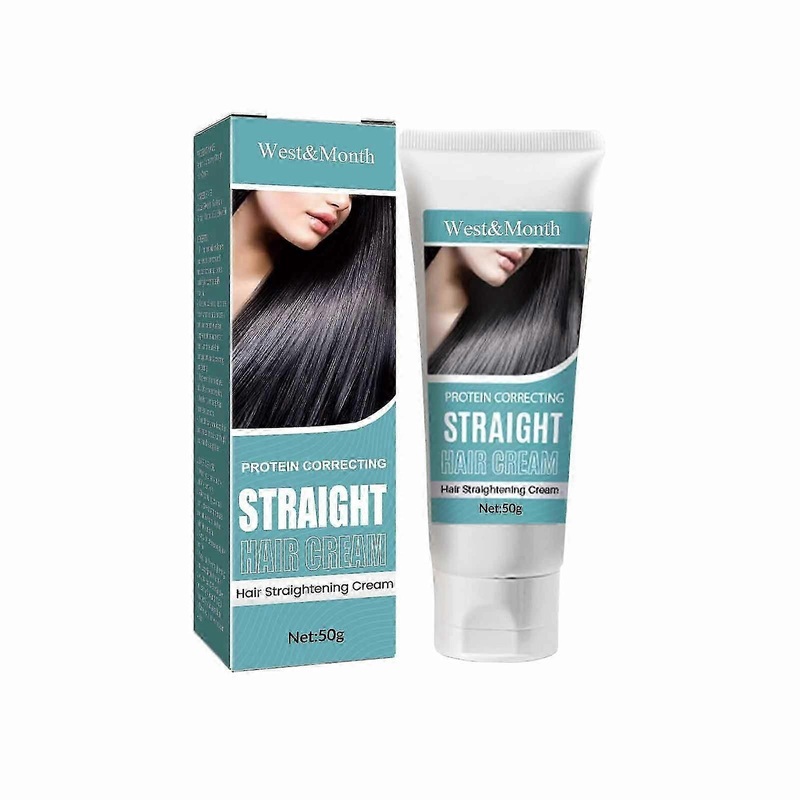 Protein Correcting Hair Straightening Cream – Silk & Gloss Hair Straightening Cream, Nourishing Fast Smoothing Hair Straightener Cream For All