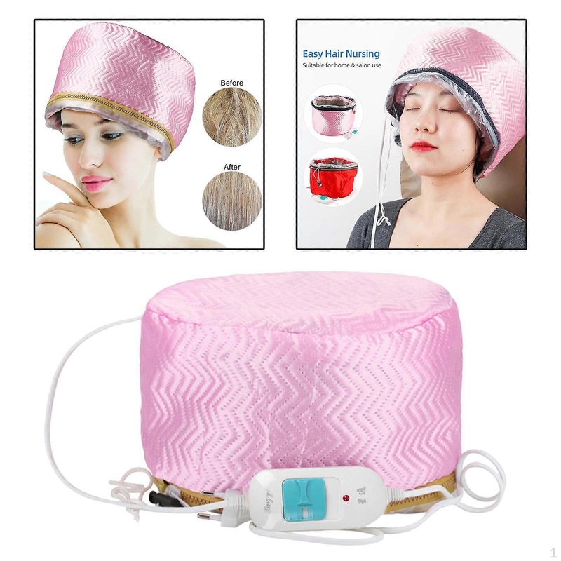 SPA Hair Thermal Treatment Heating Cap Dryers Care Steamer Hat