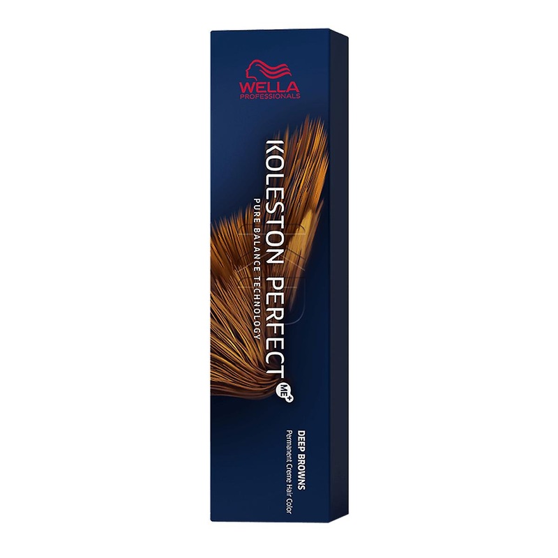 Wella Koleston Perfect Me+ Deep Browns 7/75 Medium Blonde Brown Mahogany 60ml