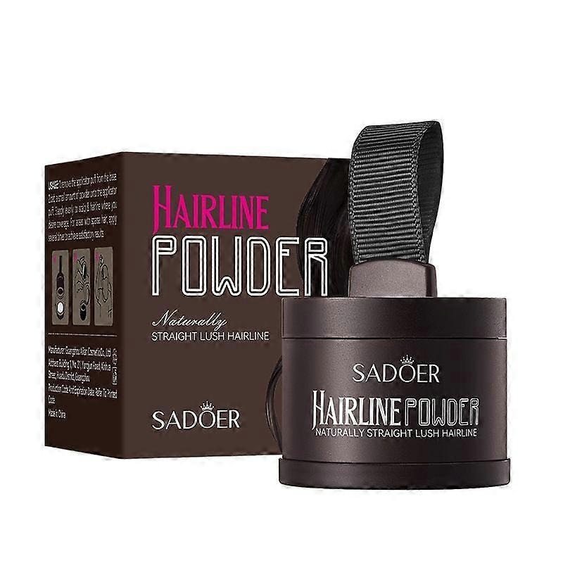Hairline Powder, Root Touch-Up Powder – Instantly Cover Gray Roots, Hair Touch-Up, Hair Color Shadow for Thin Hair, 4g