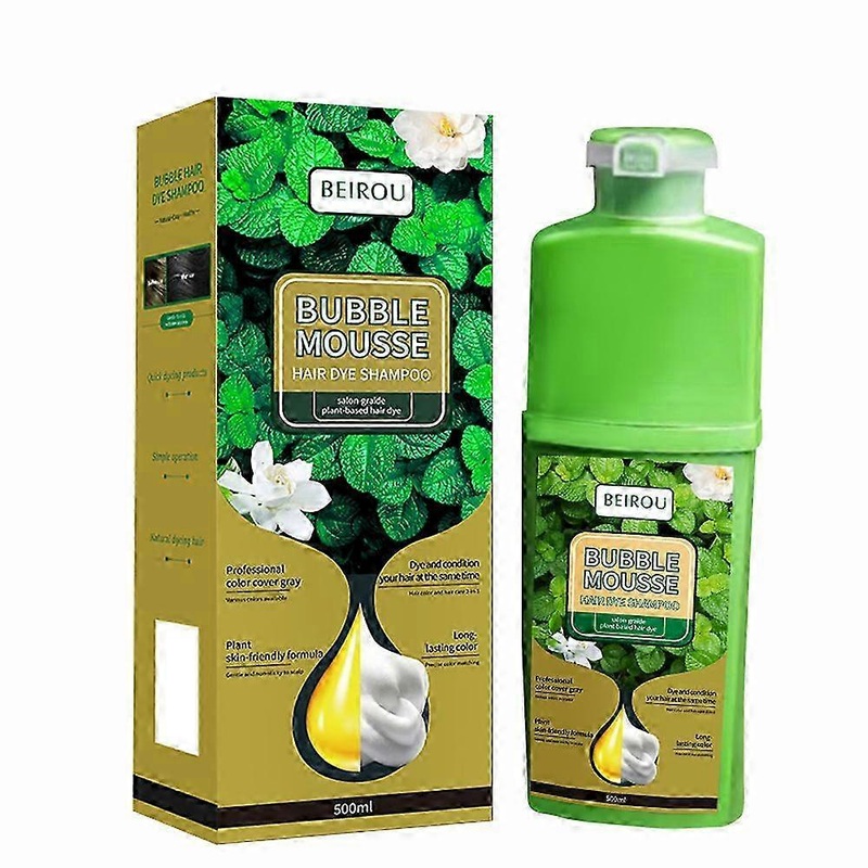 Plant-based Bubble Hair Dye – Trendy Colors, Covers White Hair, Diy At-home Coloring, Gentle For All Genders