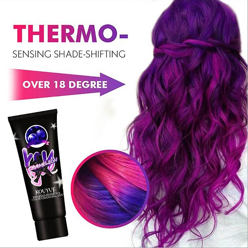 Thermochromic Color Changing Wonder Dye Hair Dye Change With Temperature