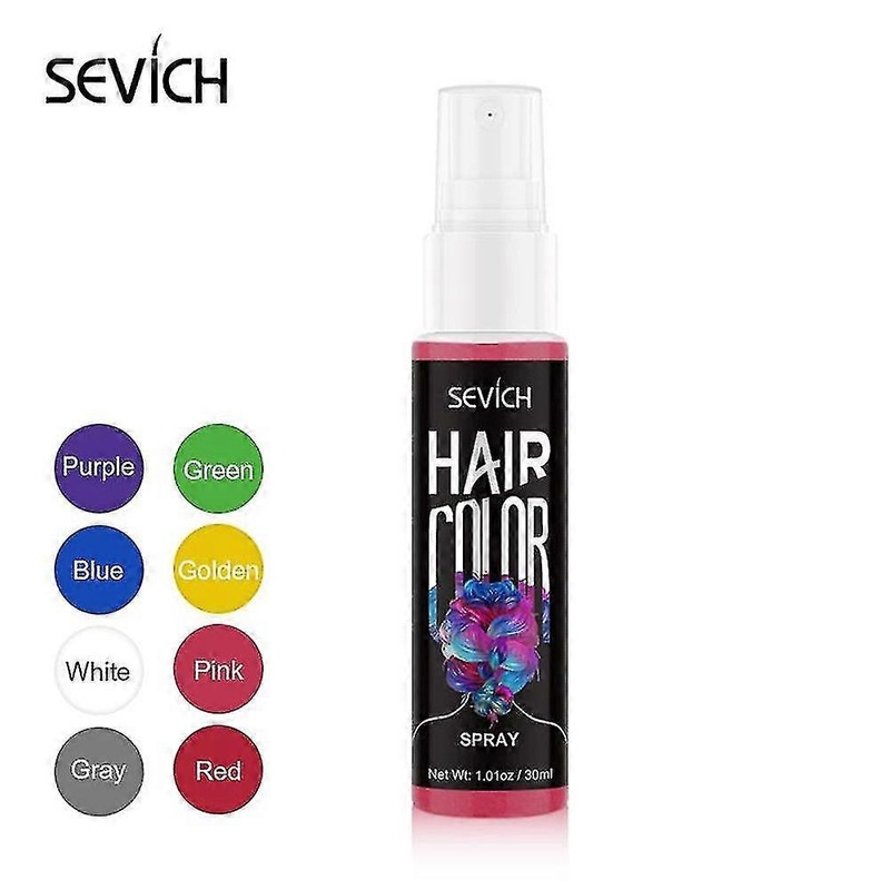 8 Color Liquid Spray Temporary Hair Dye Unisex Hair Color Dye Instant Color Dye Hair Color Dye Hair Styling