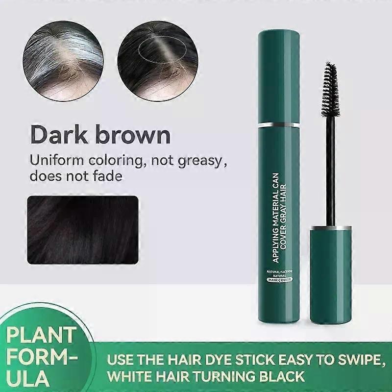 Hair Dying Stick Long Lasting Fast Staining Washable High Saturation Cover White Hair Non-toxic Not Greasy Disposable Hair Dye