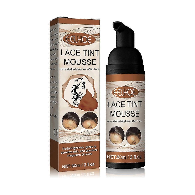 Lace Tint Mousse, No Damage Hair Easy To Color Wig Color Disposable Hair Conditioner