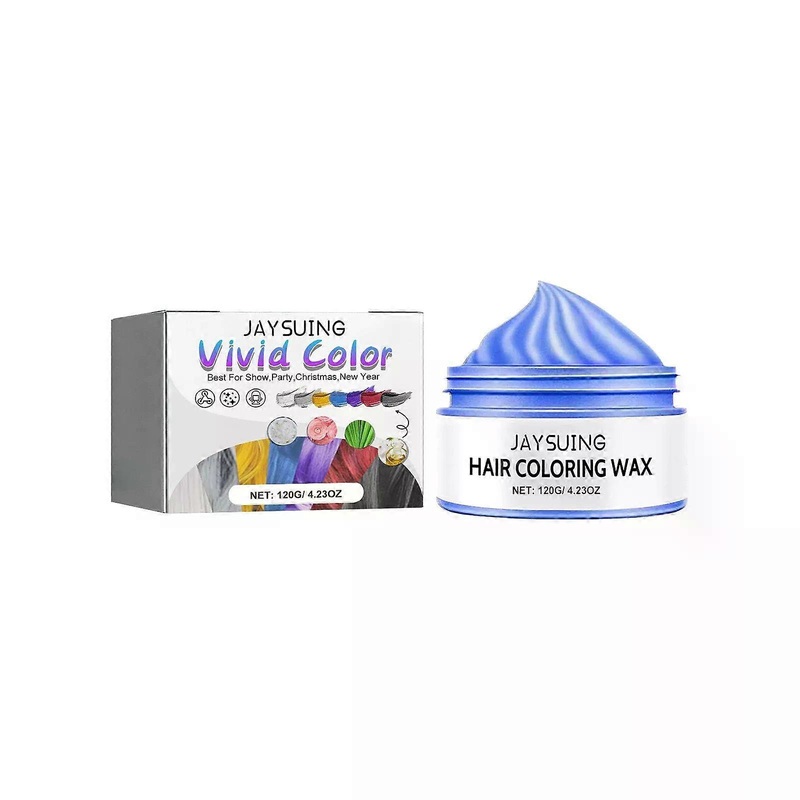 Temporary Hair Color Wax Coloring Styling Pomade Mild DIY White Covering Nourishing Hair Clay Strong Paste Gel Hair Dye Cream