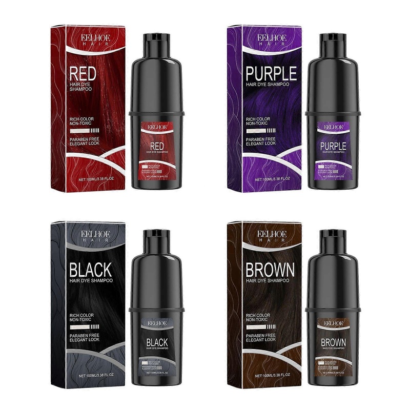 2025 Latest Model  Hair Dye Shampoo, Hair Dye Shampoo Herbal Extract Maintenance