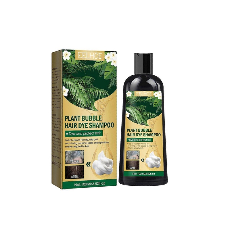 2025 Latest Model  Plant Bubble Hair Natural Black Hair Dark Hair Hair Care Easy