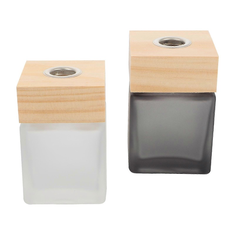 2pcs Empty Aromatherapy Essential Oil Perfume Dispensing Bottles