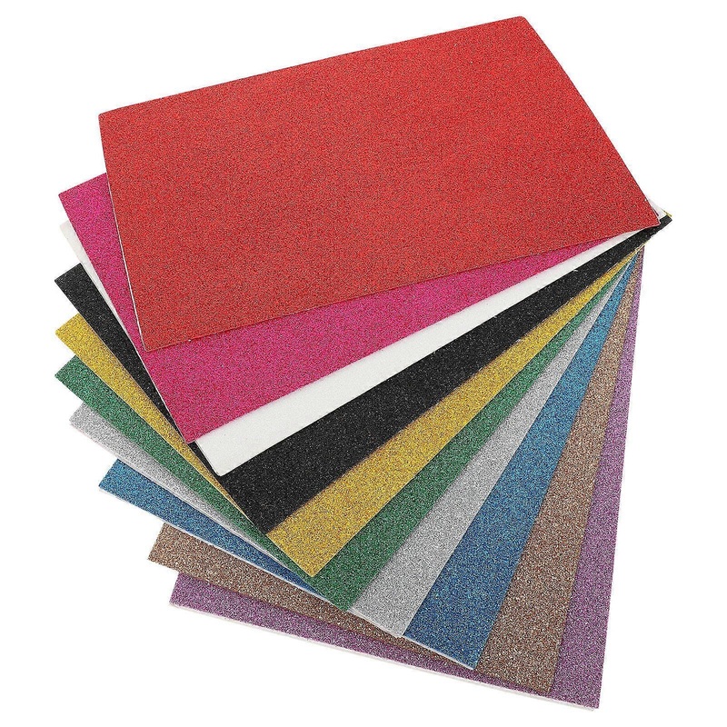 DIY Craft Foams with Self-adhesive Backing, Ideal for School Projects and Decorations