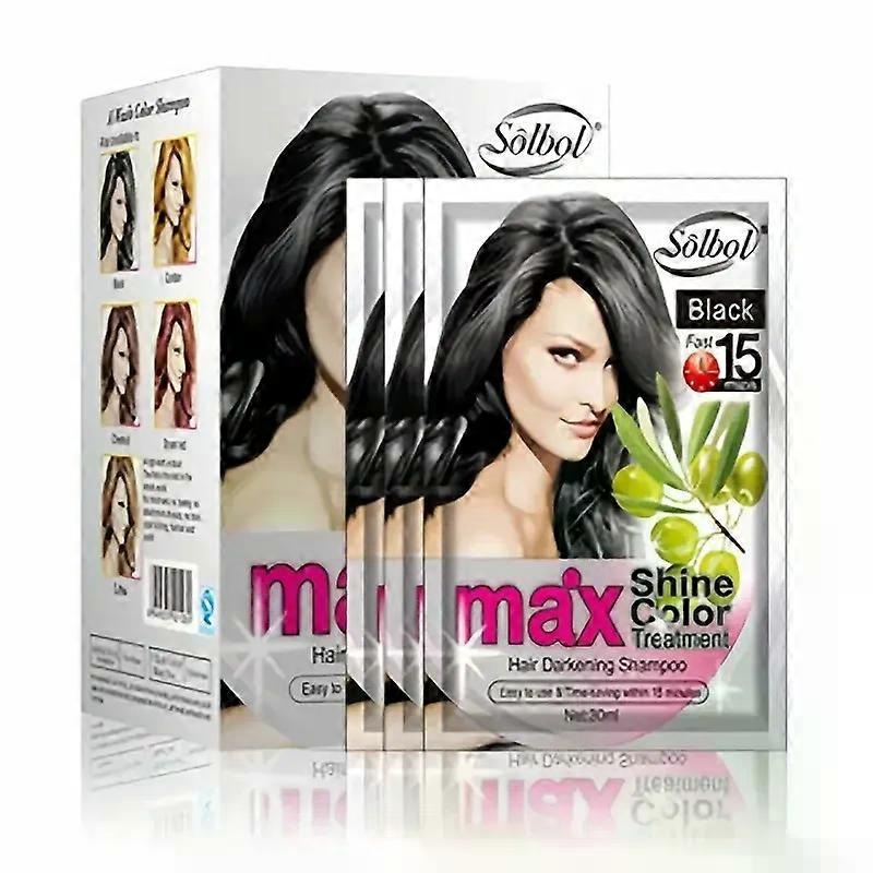 Hair Coloring Cream,Instant Hair Coloring Shampoo,Quick and Easy Hair Coloring,Semi- Permanent Instant Hair Dye for Men & Women