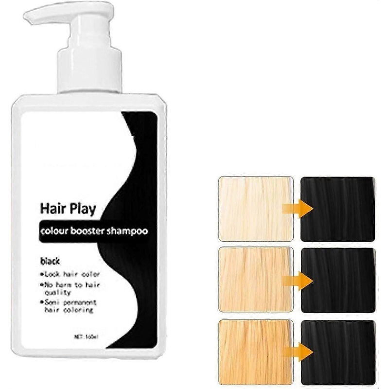 Hair Play Colour Booster Shampoo, Semi-Permanent Hair Color, Hair Color Depositing Shampoo, Lock Hair Color, Hair Color Shampoo Enhances Shine & Softn