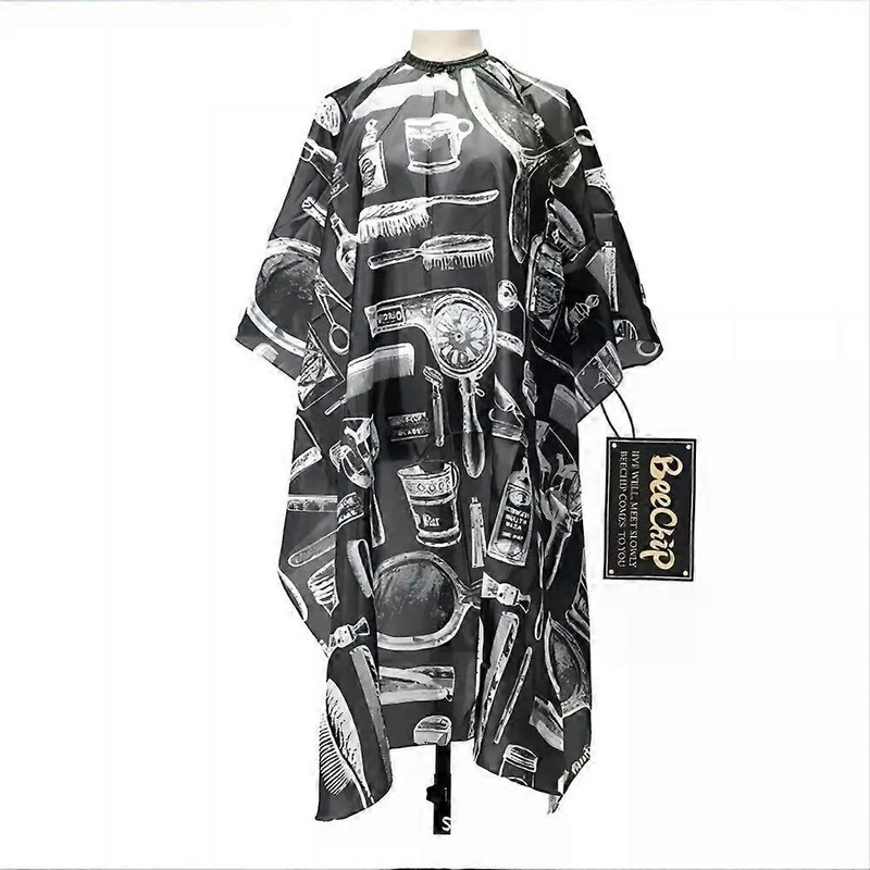 Hairdressing Bibs Hairdressing Bibs For Perming And Dyeing Printed Perming And Dyeing Non-Stick Hair Dress Shawl Bibs