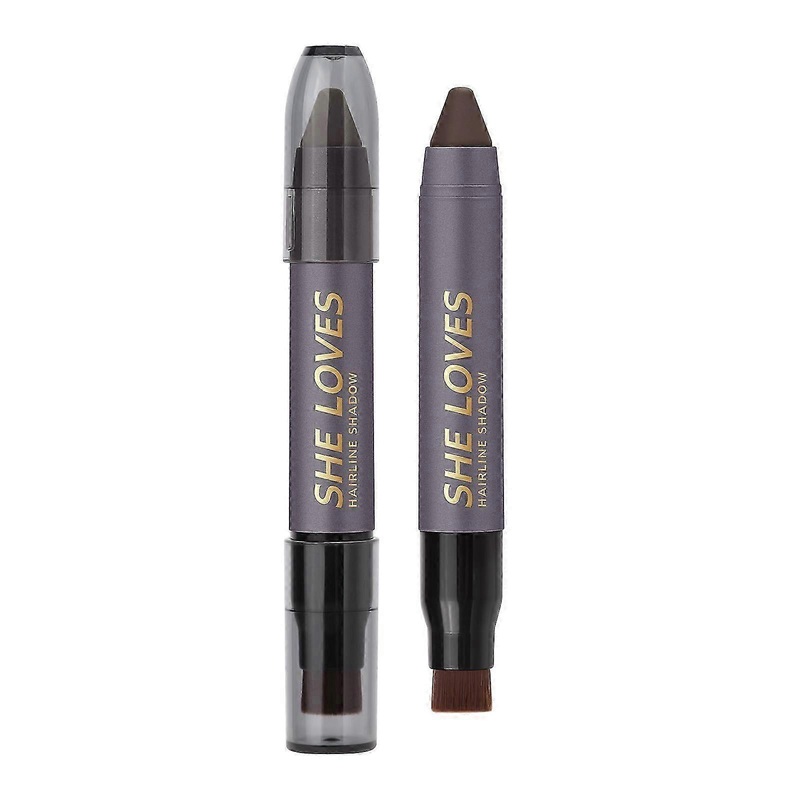 Hairline Powder Stick, Hair Shadow Powder for Thinning Hair, Concealer Powder Root Cover Up, Hair Root Touch-Up Powder Quickly Cover Grey Hair