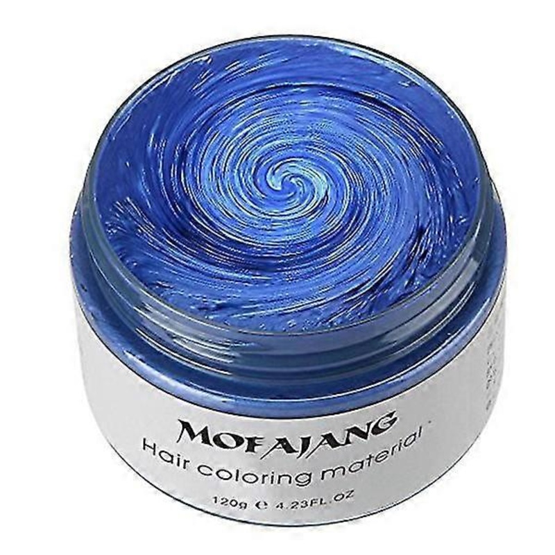 Mofajang 9-Colour Unisex Hair Wax – DIY Styling Cream for Easy Temporary Hair Colouring at Home