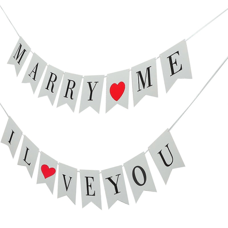 Wedding Banner Decorations for Festive Events, Lightweight and Easy to Hang Anywhere