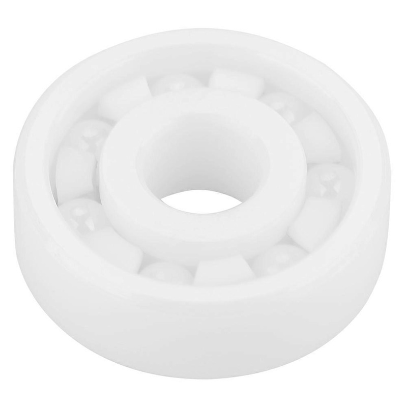 White Color ZrO2 Full Ceramic Miniature 627 Ball Bearing 7*22*7mm