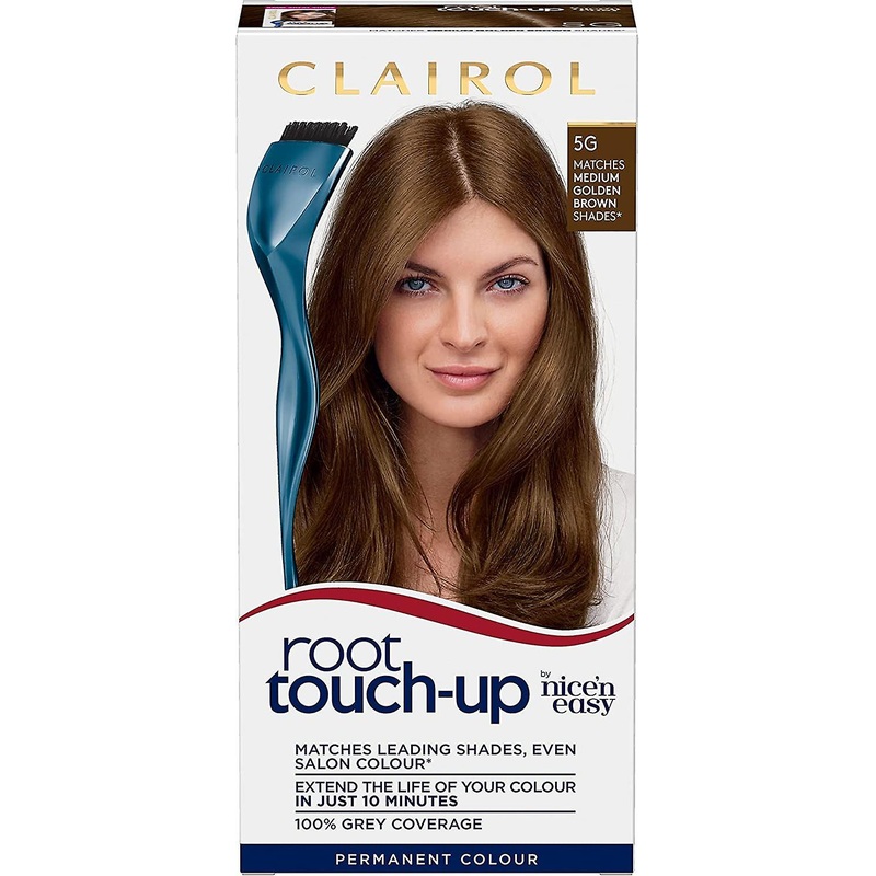 Clairol Nice n Easy Root Touch Up Permanent Hair Dye 5G Medium Golden Brown