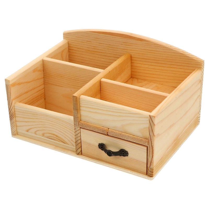 DIY Home Storage Box with Drawer for Jewelry and Sundries Made of Plastic Assorted Color
