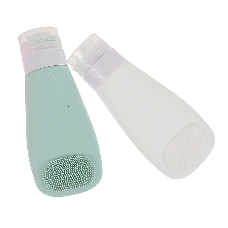 Silicone Sub-packing Bottles for Travel, Featuring Lightweight and Compact Design