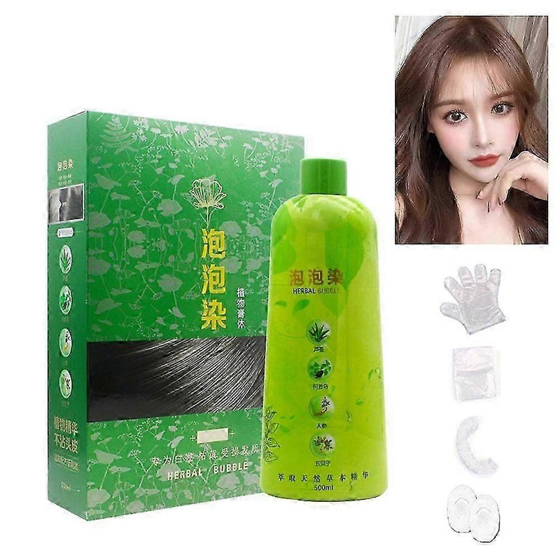 500ml Brimless Shampoo, Bubble Dye