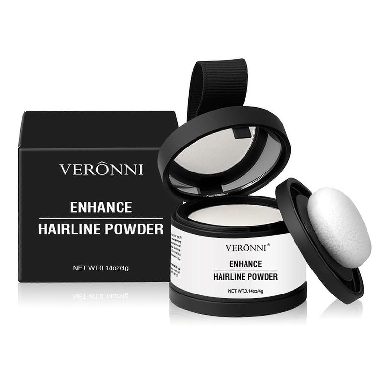 Easy Root Touch-Up Powder Instantly Waterproof Enhanced Hairline Powder for Home Travel