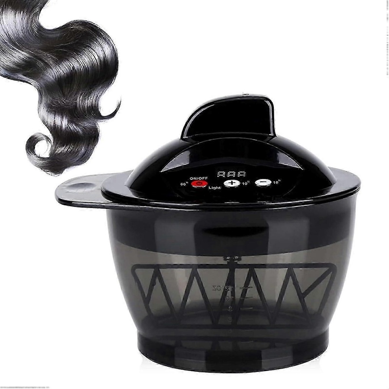 Electric Hair Color Cream Mixer for Men and Women with Time Display