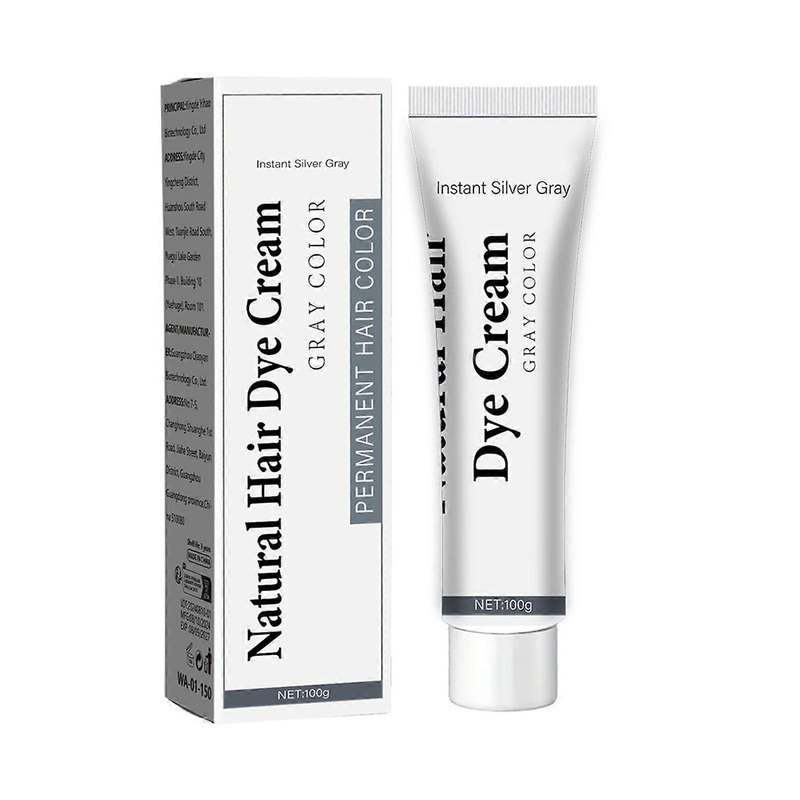 Gentle Moisturizing Gray Hair Cream – . Soft Gray Hair In A Tube. PU50