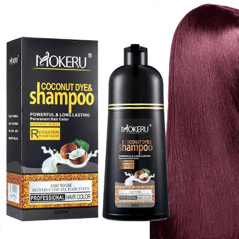 Hair Color Shampoo Coconut Hair Dye Shampoo Hair Instant Coloring in Minutes