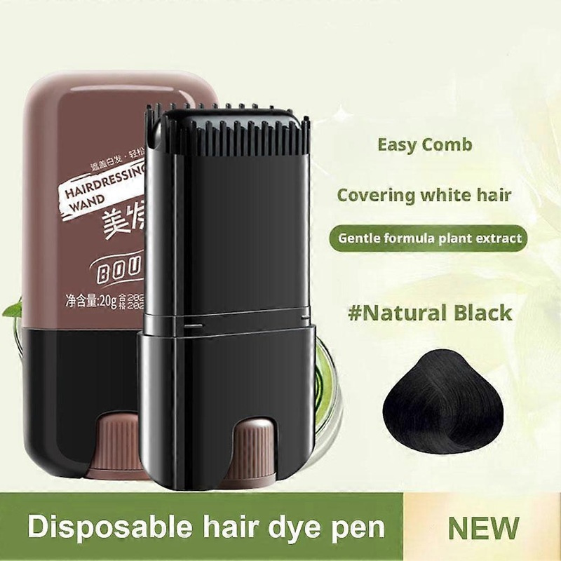Hair Color Stick Black Hair Color Styling Pen Hair Color Stick Temporary Cover